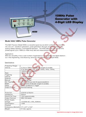 4030 datasheet  